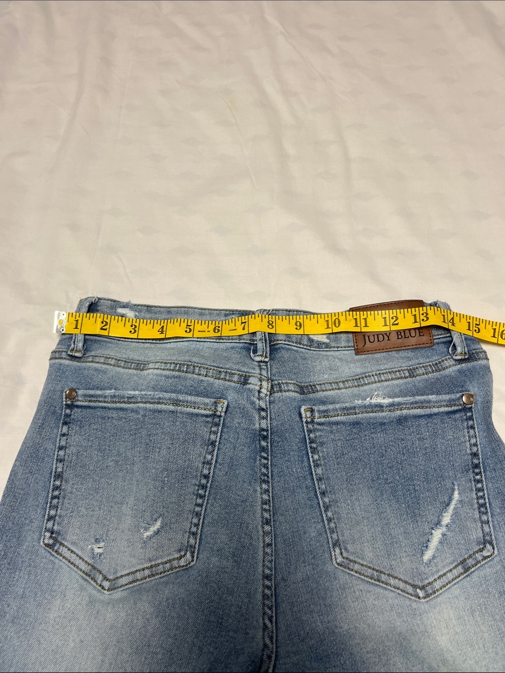 Judy Blue Light Wash Flare Jeans - Picture 10 of 10